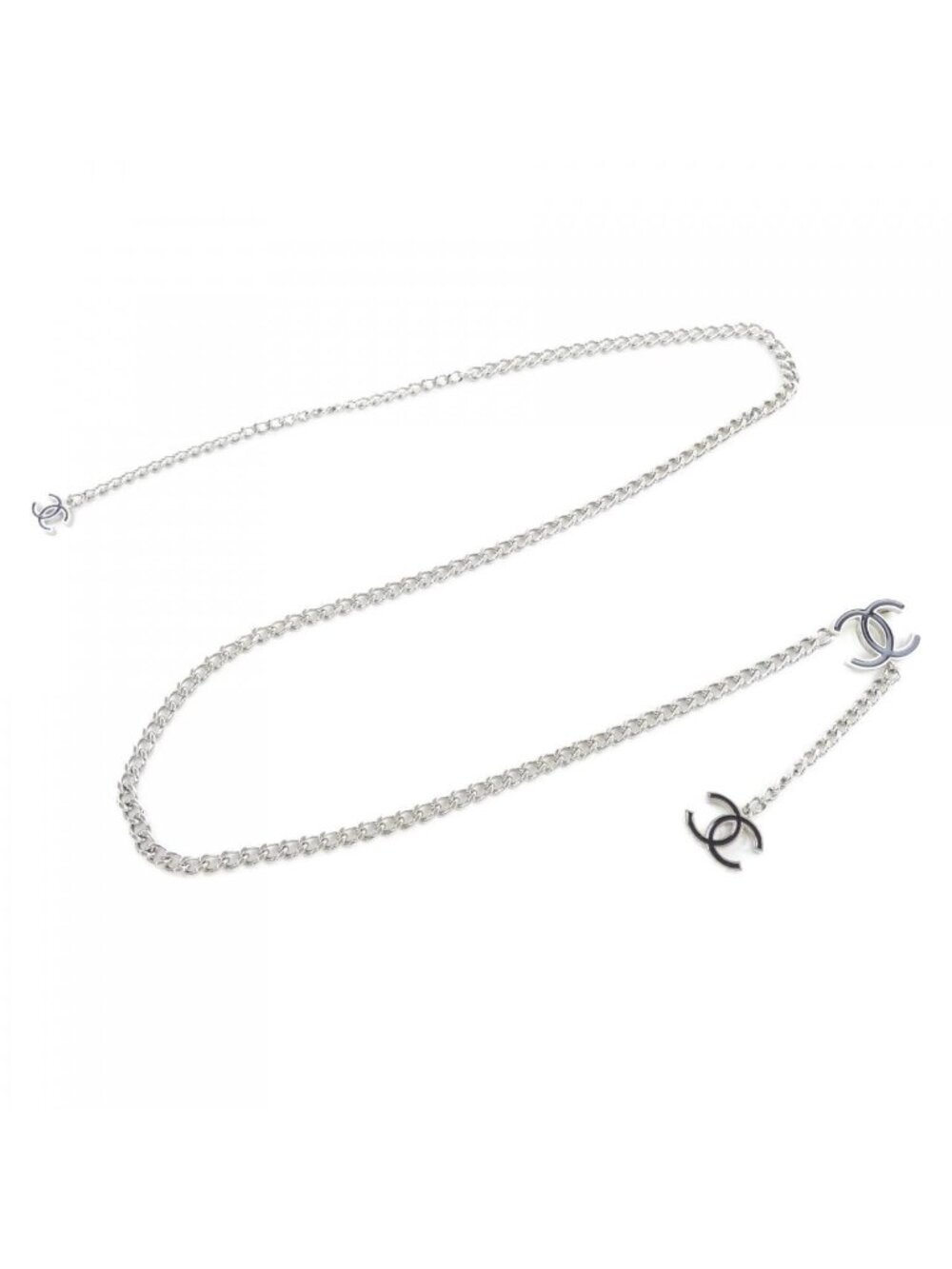 Chanel Belt Silver